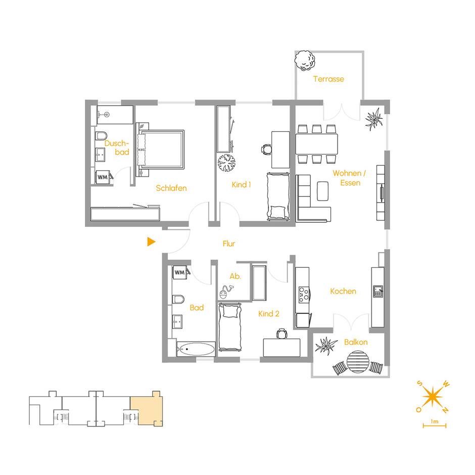 Wohnung Nr.4 (A-01.04)