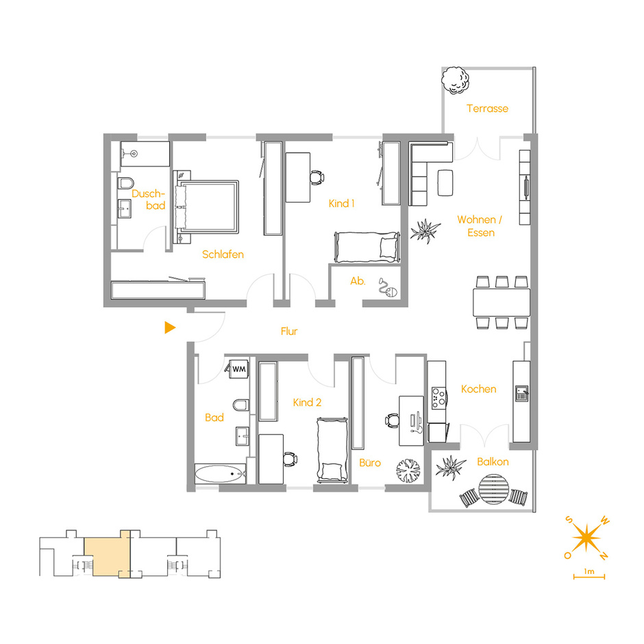 Wohnung Nr.2 (A-01.02)
